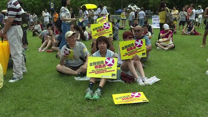 Hong Kong democracy groups rally as key vote looms