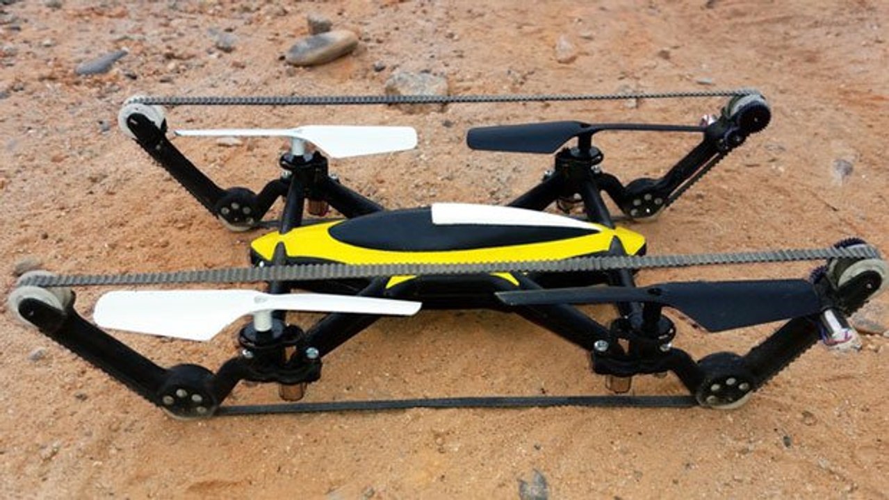 B-Unstoppable, le premier drone tout terrain