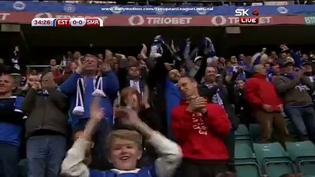 35' Sergei Zenjov 1:0 |Estonia vs San Marino 14.06.2015 HD