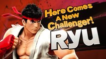 Smash Bros. for Nintendo 3DS and Wii U - Here comes a new challenger! RYU.