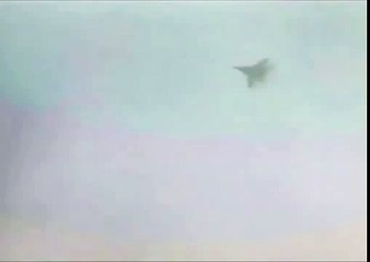 Столкновение двух Миг-29 в воздухе