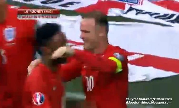 2-3 Wayne Rooney Goal - Slovenia vs England 14.06.2015