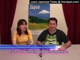 Japanese Lesson - Tricks to Sound Good in Japanese