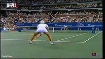 Justine Henin vs Kim Clijsters 2003 US Open Highlights