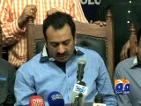 Cable Operators Press Conference Against Sindh Budget 2015-16-Geo Reports-14 Jun 2015