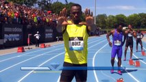 Diamond League - Usain Bolt gana, pero sufre en Nueva York