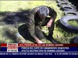 El poder de las bombas caseras