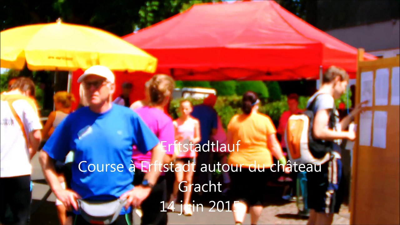 Course à Erftstadt autour du château Gracht 14.06.2015