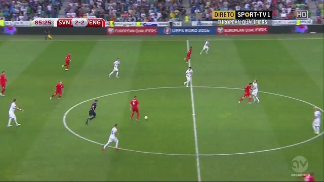 Wayne Rooney Goal 2:3 | Slovenia vs England 14.06.2015