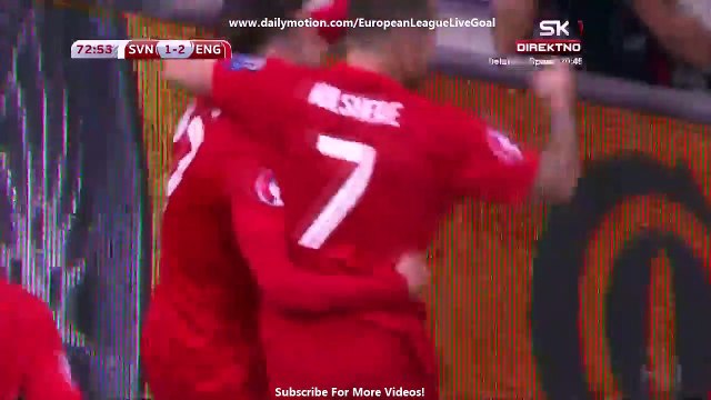 Slovenia (2-3) England | All Goals & Highlights [Euro 2016 Qualifiers]