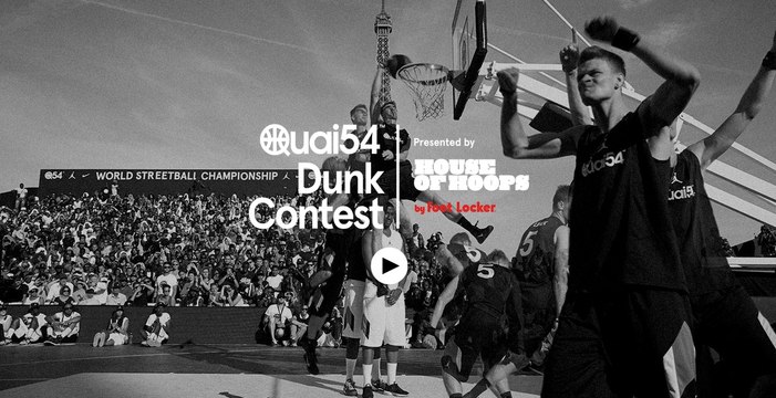 Quai 54 concours dunks