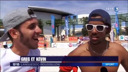 Reportage France 3 Montpellier Beach Masters 2015