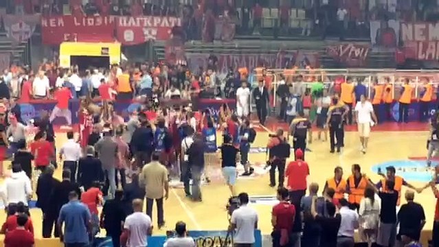 Ολυμπιακός - Παναθηναϊκός (φινάλε αγώνα)