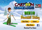 Ben 10 Games - Ben 10 Downhill Skiing - Cartoon Network Games - Game For Kid - Game For Bo