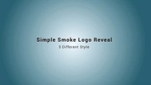 After Effects Project Files - Simple Smoke Logo Reveal - VideoHive 9303865