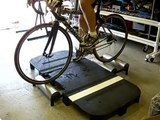 Bicycle Rollers, A Plywood Platform for Training on them Safely