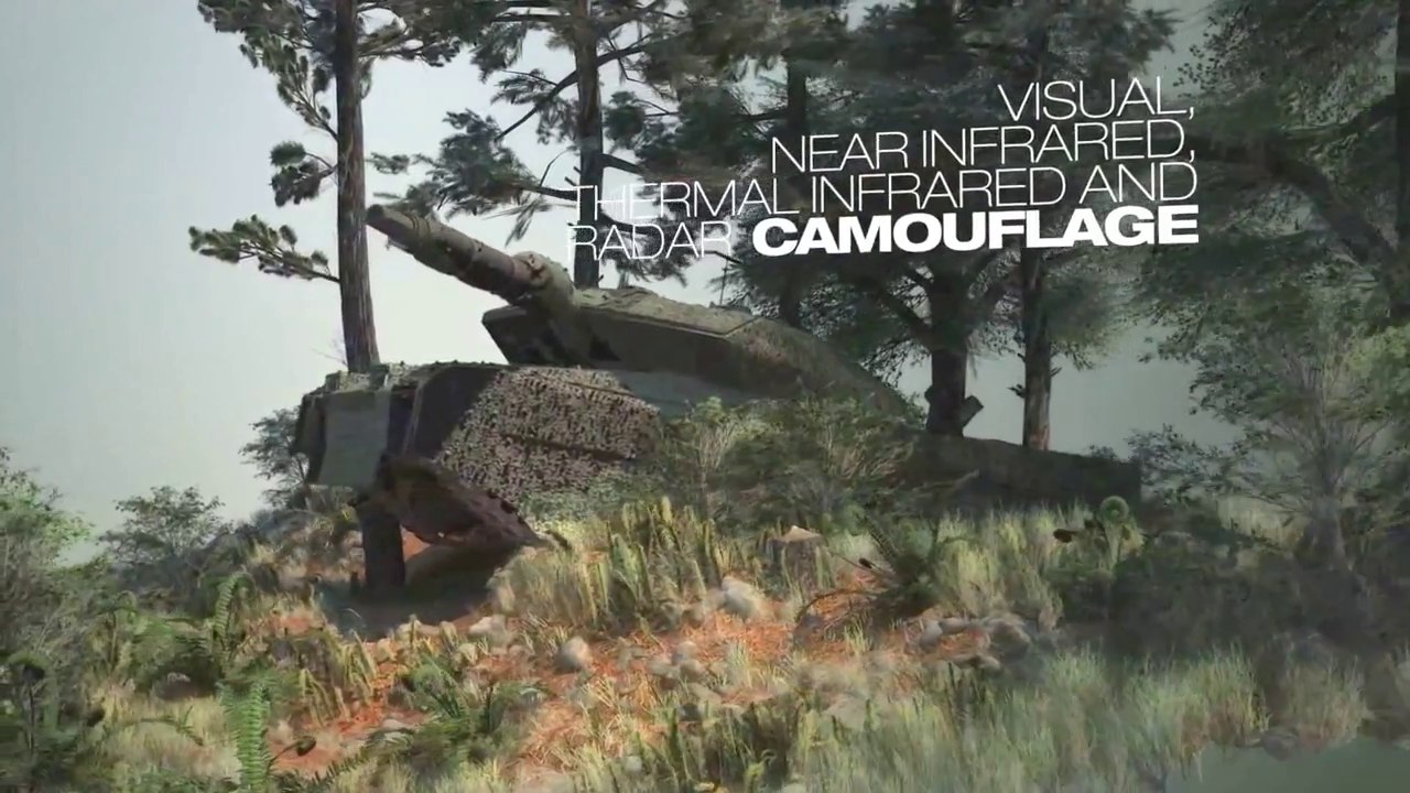 Saab Barracuda - Multi-Spectral Advanced Camouflage