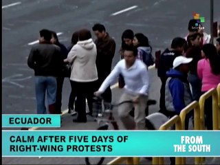 Ecuador: Calm After 5 Days of Right-wing Protests