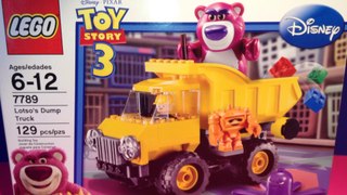 LEGO Disney Toy Story 3 Lotso's Dump Truck vintage toy set!  129 piece rare LEGOs with 3 figures!