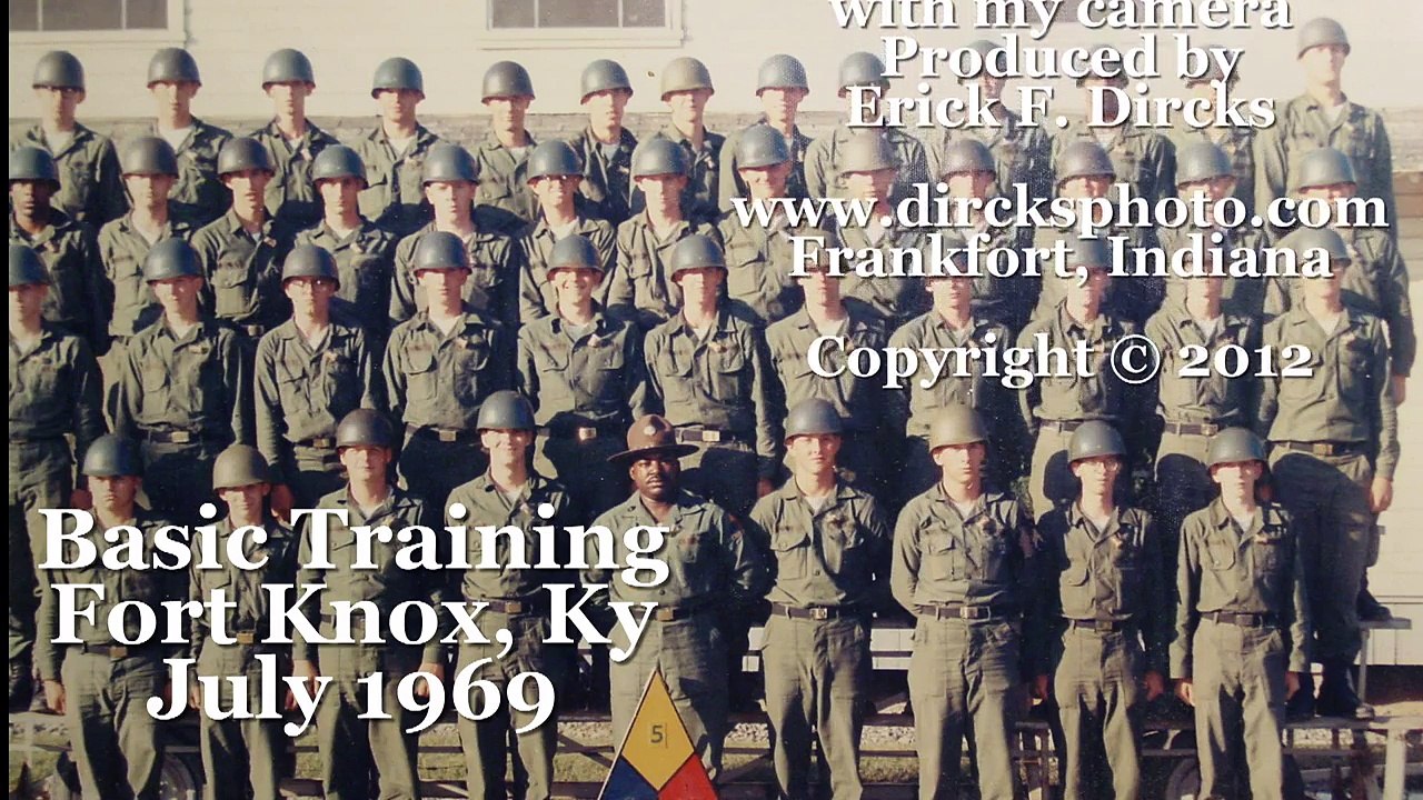1969 - Basic Training Fort Knox, KY Produced by Erick F Dircks - video