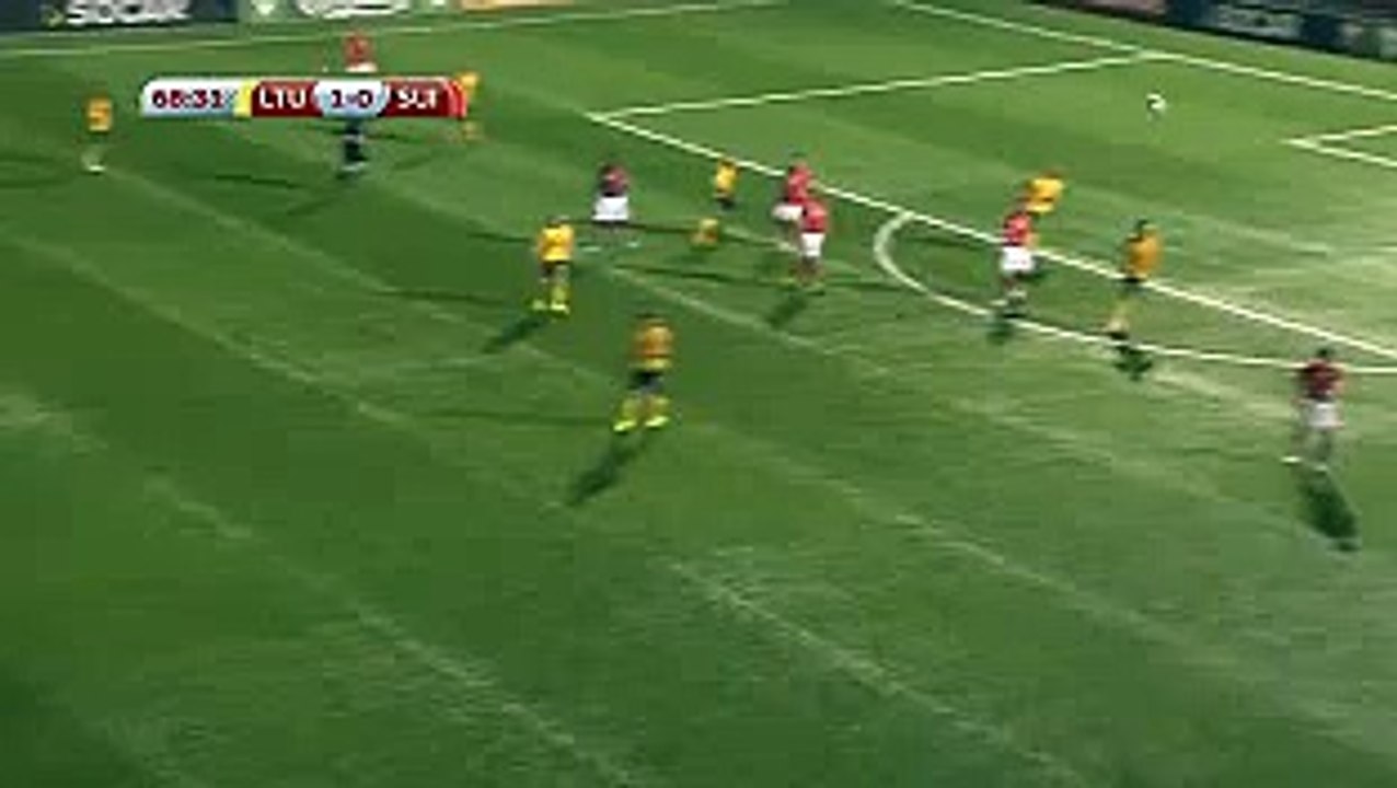 Goal Josip Drmic | Lithuania 1-1 Switzerland 14.06.2015