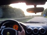 Ferrari F430 Beschleunigung auf Autobahn