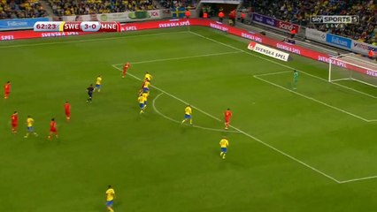 Dejan Damjanović Goal 3:1 | Sweden vs Montenegro 14.06.2015