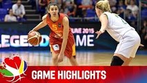 Hungary v Spain - Game Highlights - Group D - EuroBasket Women 2015