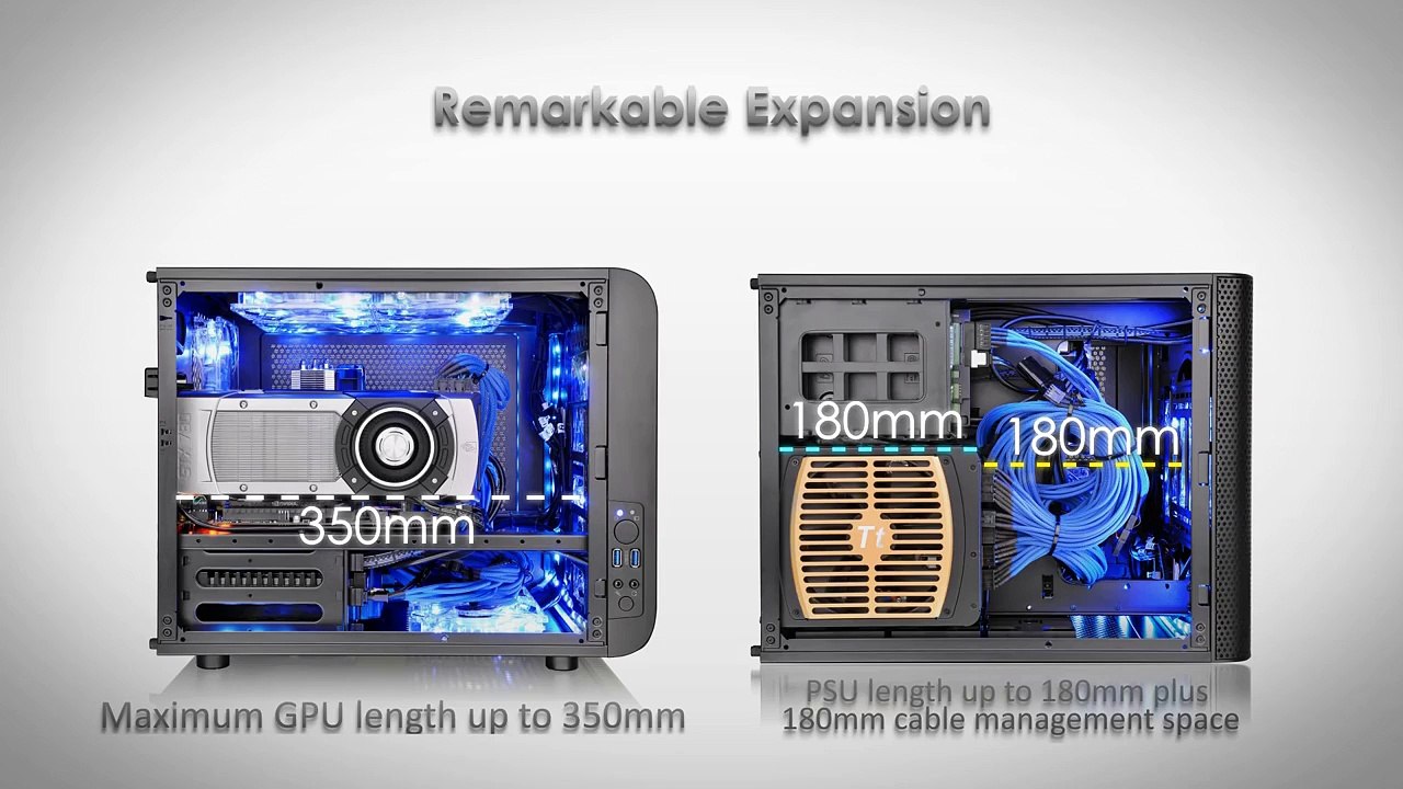 Thermaltake - Core V21 Micro Chassis