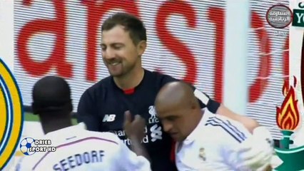 اهداف مباراة اساطير ريال مدريد 4-2 اساطير ليفربول