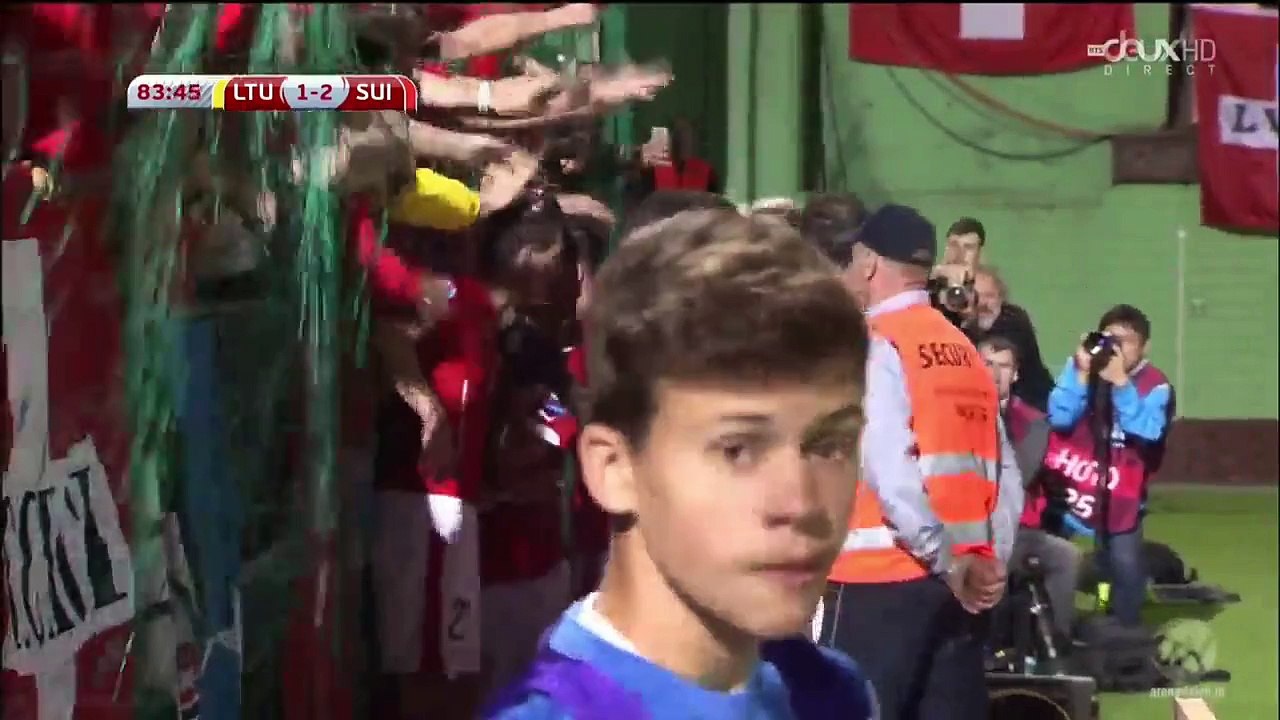 Shaqiri Goal 1:2 | Lithuania vs Switzerland 14.06.2015