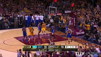 Alley Oop Dellavedova pour LeBron James