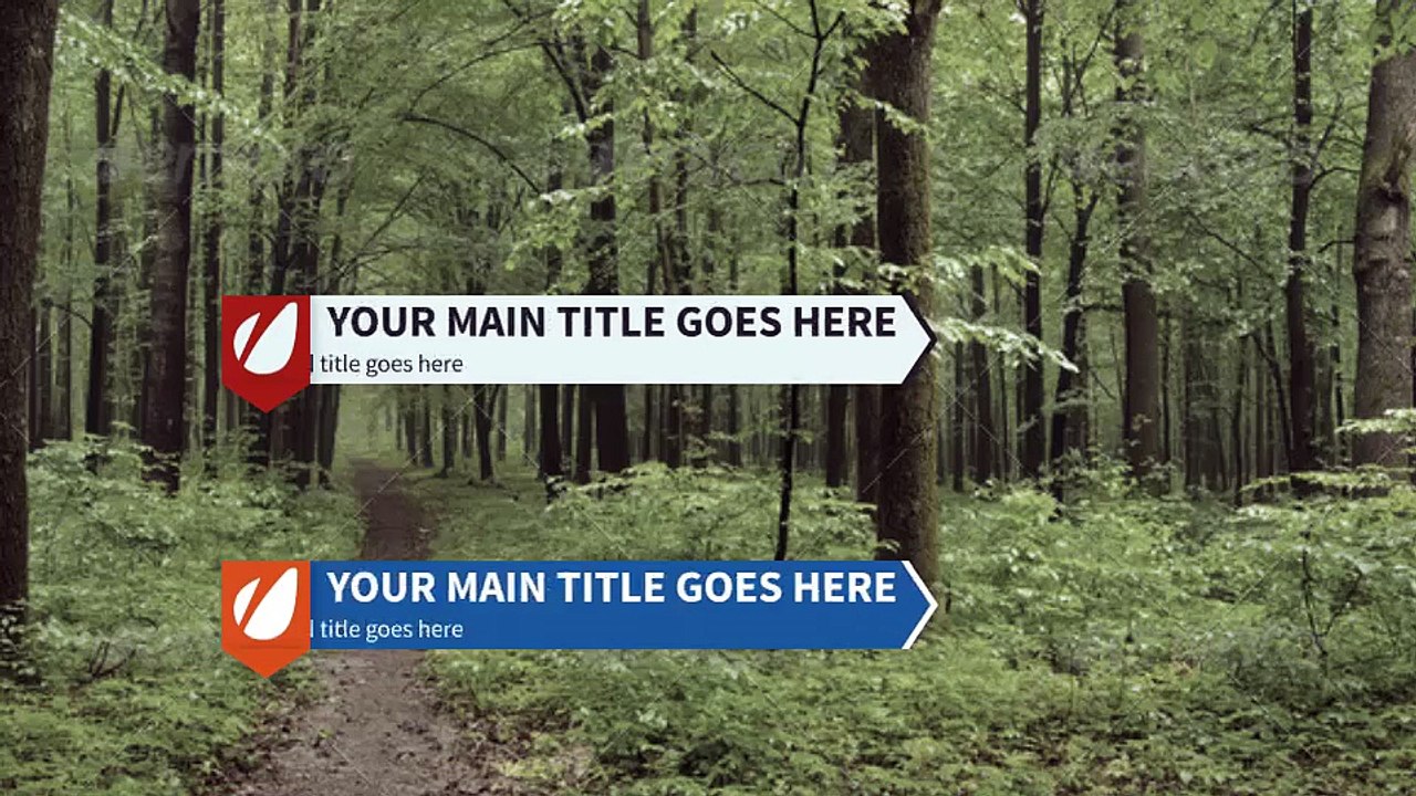 After Effects Project Files - Flat Springy Lower Thirds - VideoHive 8745987