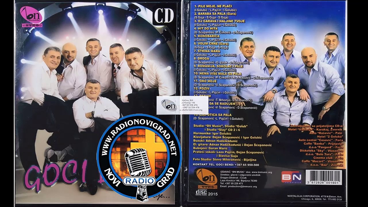 Goci Bend 2015 - Baraba sa Pala(ORIGINAL CD)