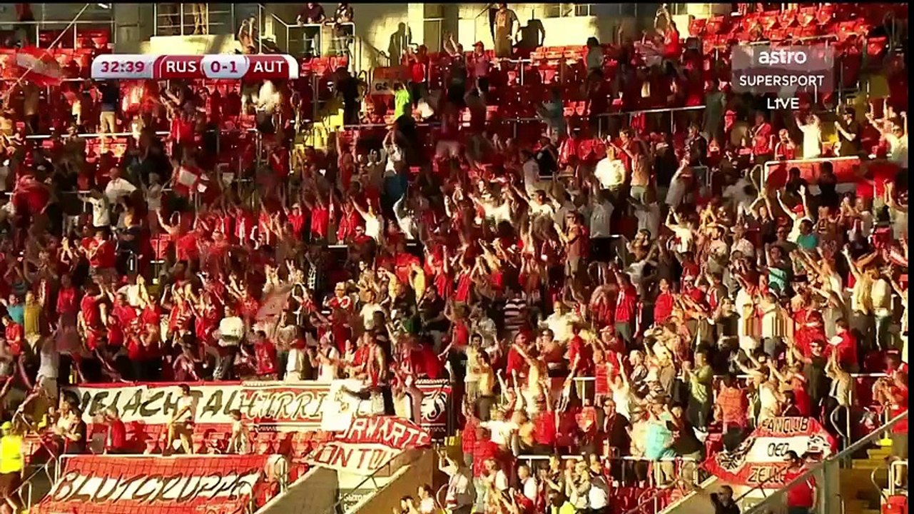 Russia 0-1 Austria ~ [Euro 2016 Qualification] - 14.06.2015 - All Goals & Highlights