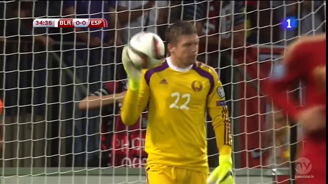 Belarus 0-1 Spain ~ [Euro 2016 Qualification] - 14.06.2015 - All Goals & Highlights