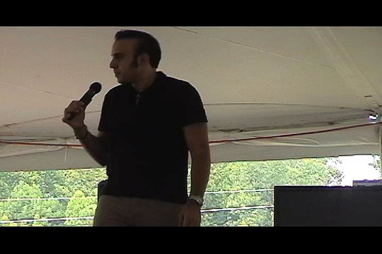 Mario Kombou sings 'It's Midnight' Elvis Week 2005