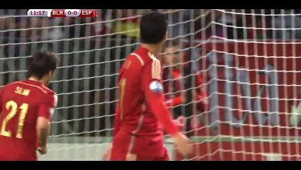 All Goals & Highlights - Belarus 0-1 Spain - 14-06-2015