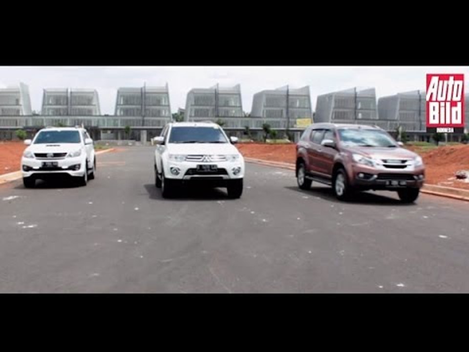 Komparasi Isuzu Mu-X vs Toyota Fortuner vs Mitsubishi Pajero Sport di Indonesia