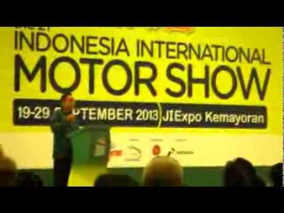 Boediono Buka IIMS 2013