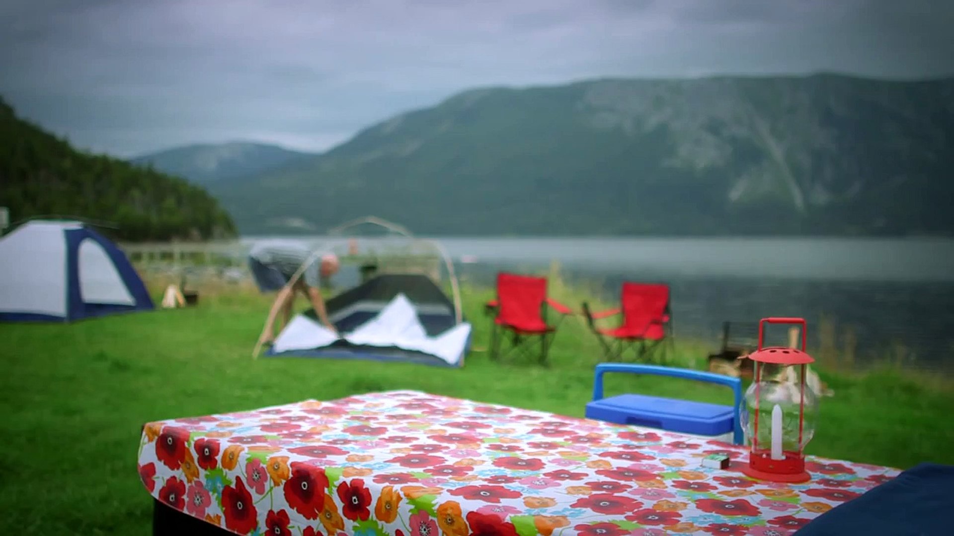 ⁣Camping in Newfoundland and Labrador