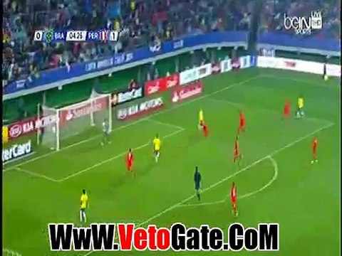 نيمار يتعادل بالهدف الاول البرازيل فى مرمى بيرو
