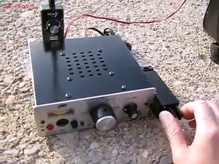QSO EA5BLP WITH YU8A using  whip antenna on 20m QRP