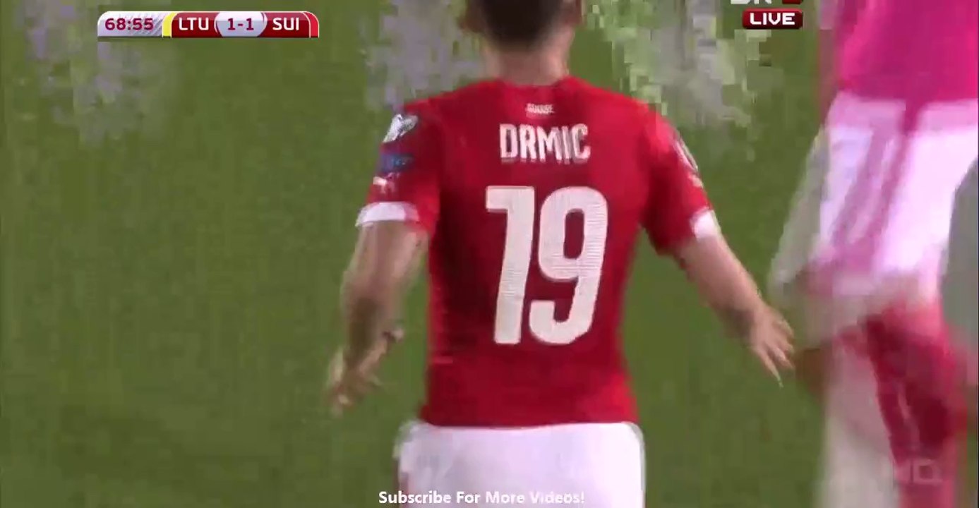 Lithuania 1-2 Switzerland All Goals and Highlights HD 14.06.2015