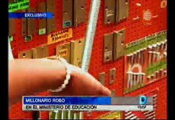 Denuncian millonario robo de materiales en almacén del Minedu