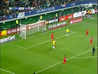 ملخص البرازيل وبيرو شوط اول