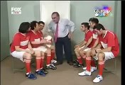 Angry football coach