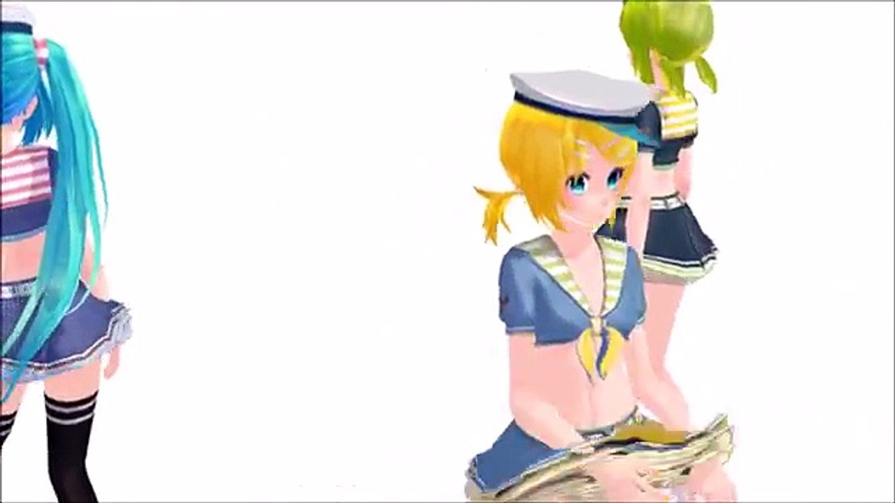 [MMD]ECHO (Sailor Gumi, Miku, Rin)