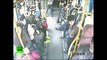 CCTV: Chinese bus driver dodges death as pole smashes through windscreen