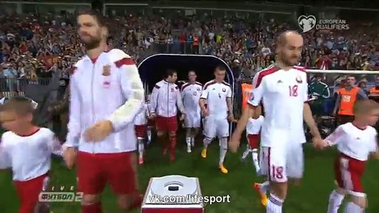 Belarus 0-1 Spain Match Highlights 14.06.2015 (Euro Qualifiers 2016)
